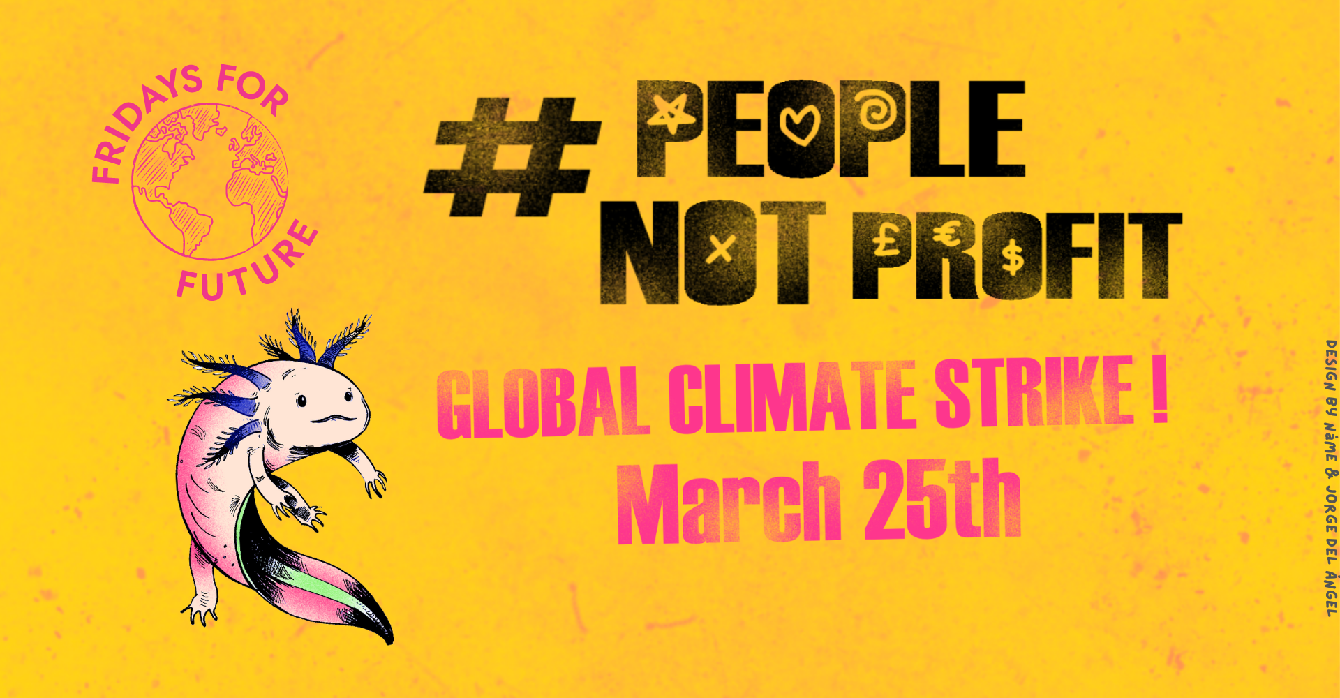 #PeopleNotProfit: Globaler Klimastreik am 25.03.2022